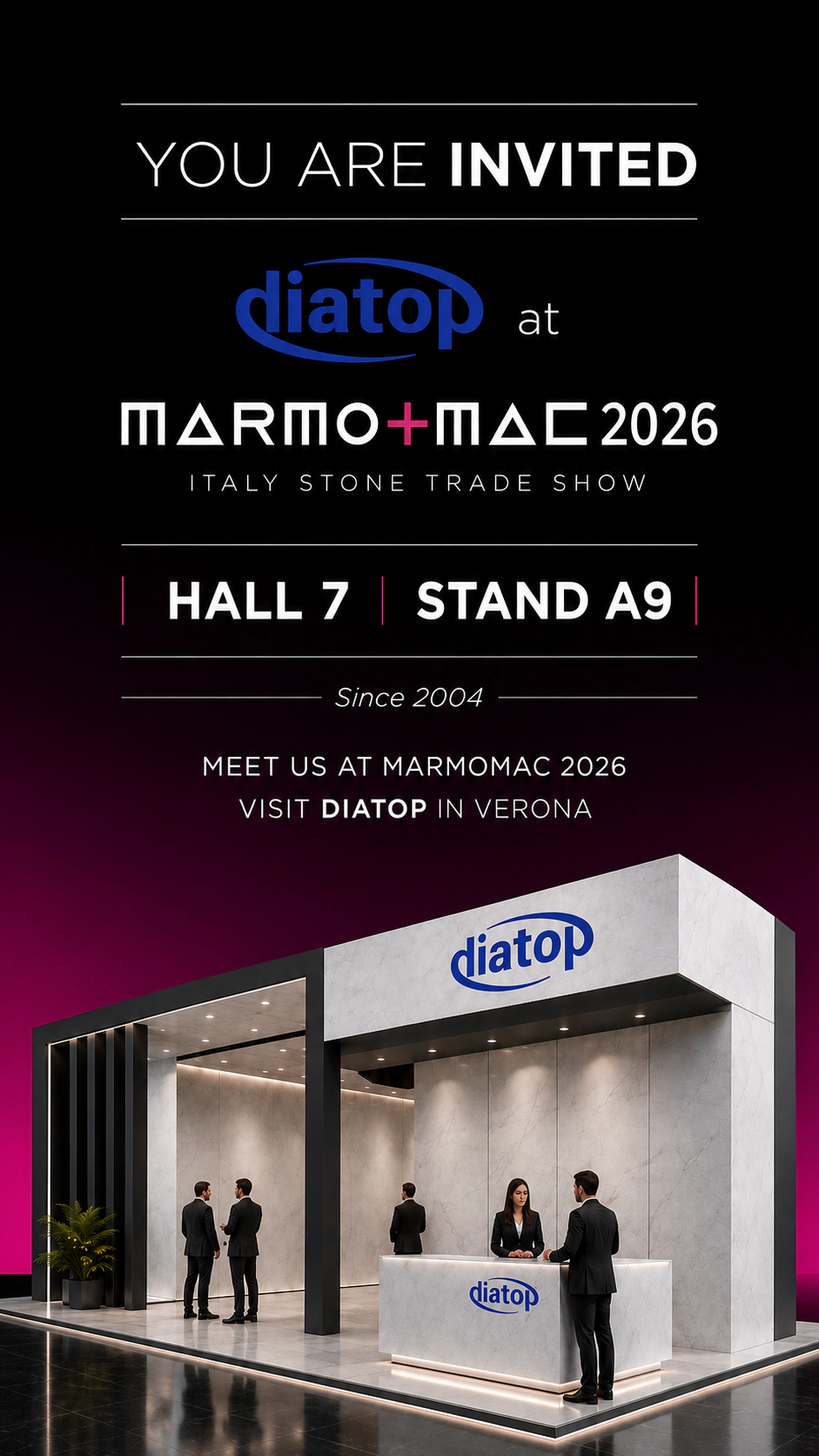 DIATOP at Marmomac 2026